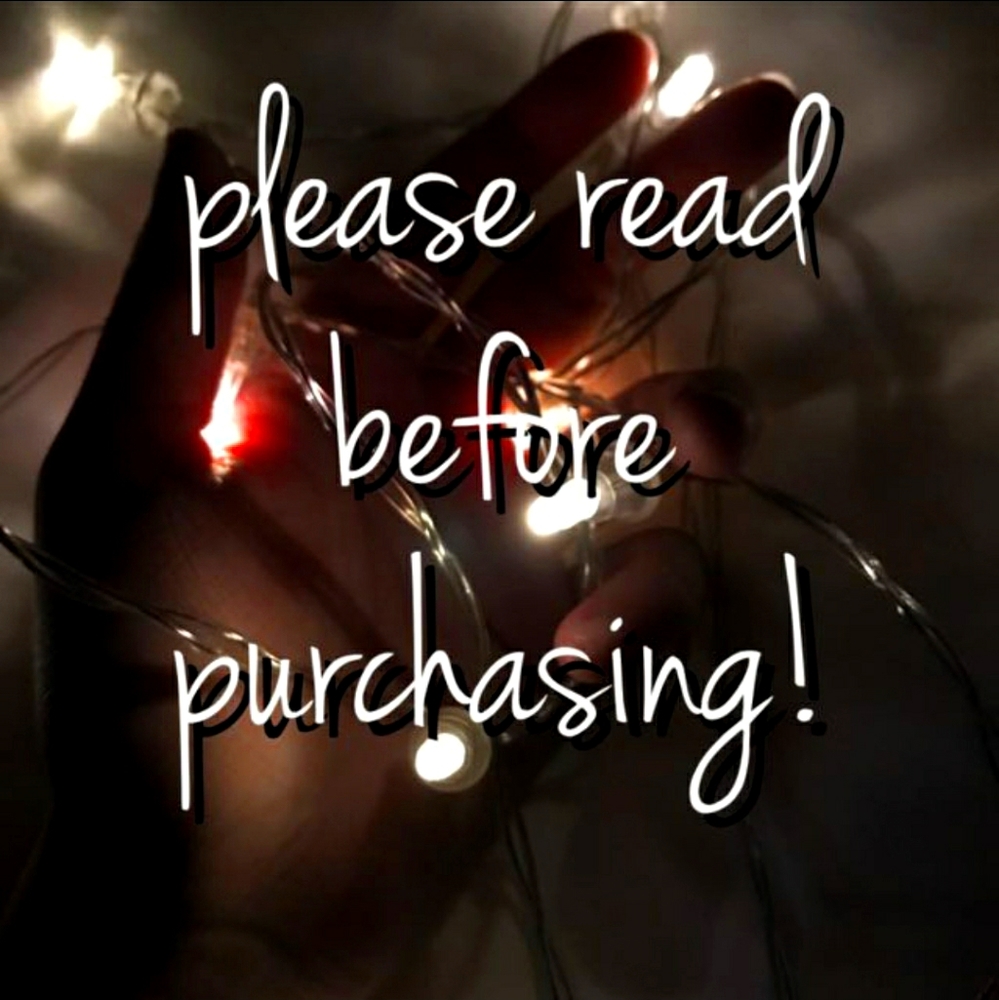 Please Read before Purchasing 😍🤩😘